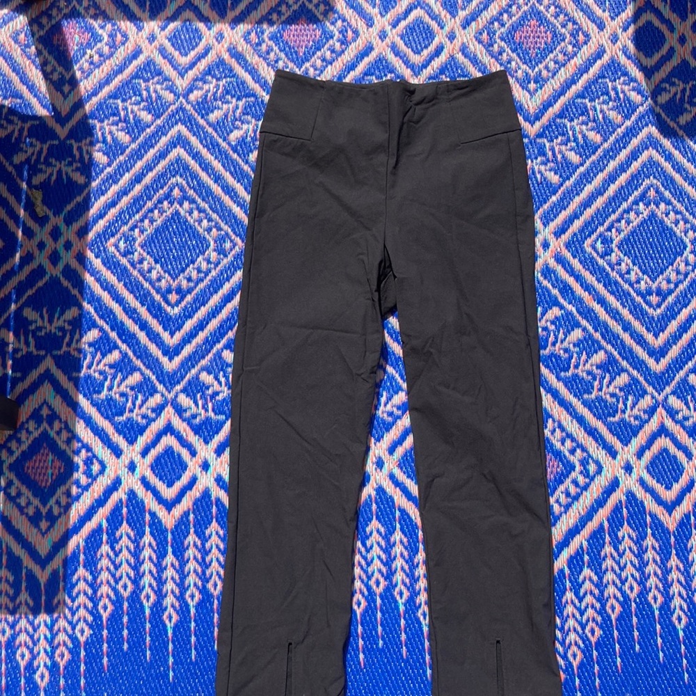 Athlete black stretch dress pants sz 8.